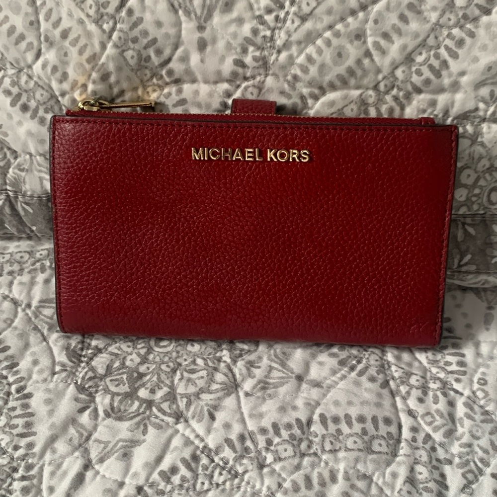 Michael Kors Red Wallet